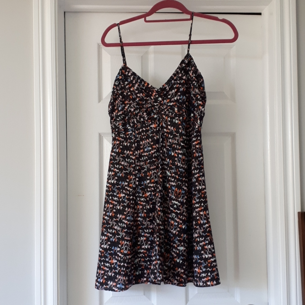 BCBGeneration printed flowy spaghetti strap dress